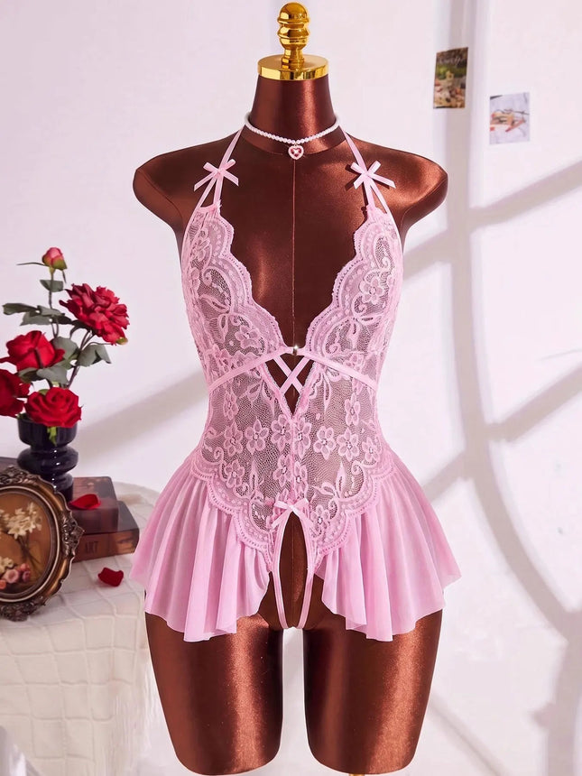 Lingerie Set Women Open Crotch Nightwear Set - Lingerie Set - OJBK - Mad Fly Essentials