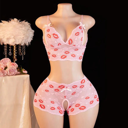 Lingerie Set Women Open Crotch Nightwear Set - Lingerie Set - OJBK - Mad Fly Essentials