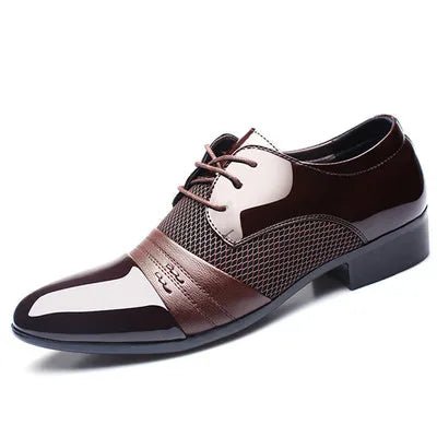 Loafers Men British Leather Pointed Wedding Loafers - Loafers - BC - Mad Fly Essentials