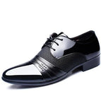 Black lace-up