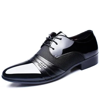 Loafers Men British Leather Pointed Wedding Loafers - Loafers - BC - Mad Fly Essentials