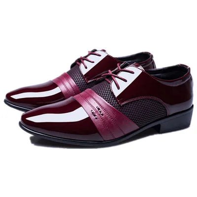 Loafers Men British Leather Pointed Wedding Loafers - Loafers - BC - Mad Fly Essentials