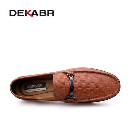 Loafers Men Business Casual Luxury Italian Wedding Flats - Loafers - DEKABR - Mad Fly Essentials