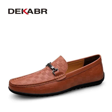 Loafers Men Business Casual Luxury Italian Wedding Flats - Loafers - DEKABR - Mad Fly Essentials