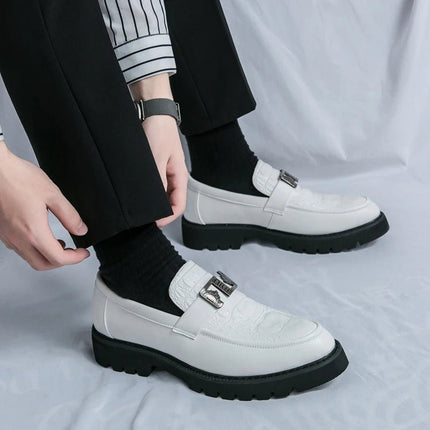 Loafers Men Coiffeur Slip Business Wedding Loafers - Loafers - BUVAZIK - Mad Fly Essentials
