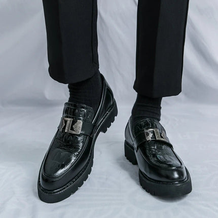 Loafers Men Coiffeur Slip Business Wedding Loafers - Loafers - BUVAZIK - Mad Fly Essentials