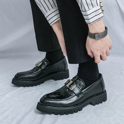 Loafers Men Coiffeur Slip Business Wedding Loafers - Loafers - BUVAZIK - Mad Fly Essentials