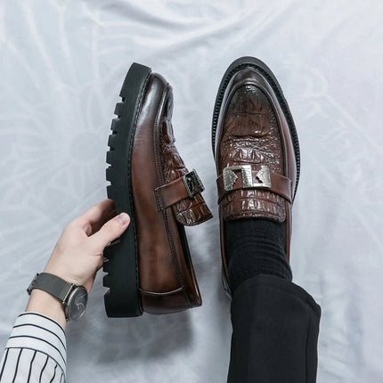 Loafers Men Coiffeur Slip Business Wedding Loafers - Loafers - BUVAZIK - Mad Fly Essentials