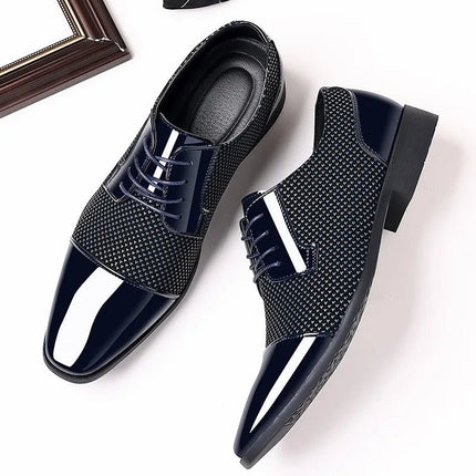 Loafers Men Party Formal Black Leather Dress Loafer - Loafers - BC - Mad Fly Essentials