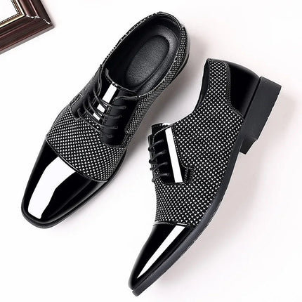 Loafers Men Party Formal Black Leather Dress Loafer - Loafers - BC - Mad Fly Essentials