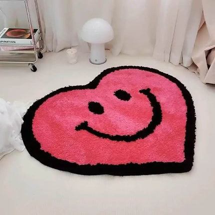 LOVE Heart Creative Bedroom Area Rug - Area Rug - Retro Rugs - Mad Fly Essentials