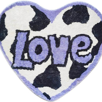 LOVE Heart Creative Bedroom Area Rug - Area Rug - Retro Rugs - Mad Fly Essentials