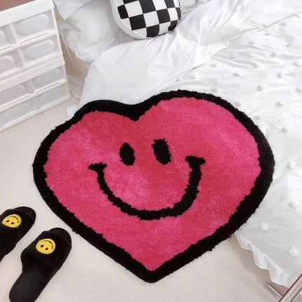LOVE Heart Creative Bedroom Area Rug - Area Rug - Retro Rugs - Mad Fly Essentials
