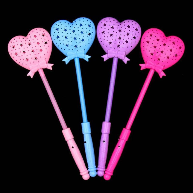 Luminous Heart Star Princess Wands LED Party Light - LED Party Light - STARNIGHT - Mad Fly Essentials