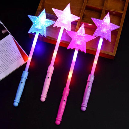 Luminous Heart Star Princess Wands LED Party Light - LED Party Light - STARNIGHT - Mad Fly Essentials
