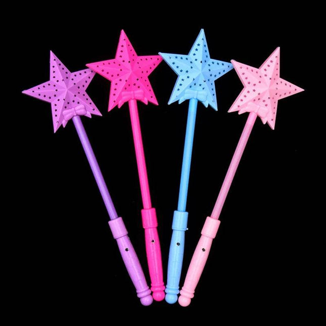 Luminous Heart Star Princess Wands LED Party Light - LED Party Light - STARNIGHT - Mad Fly Essentials