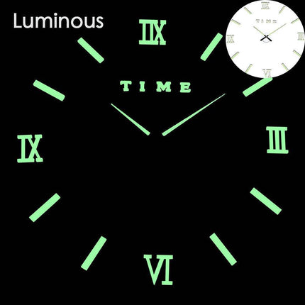 Luminous Modern Digital 3D - DIY Wall Clock - Wall Clock - LUMINOVA - Mad Fly Essentials