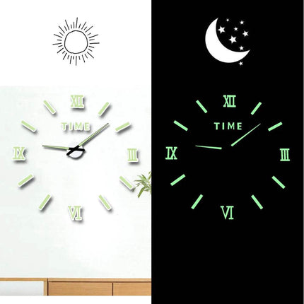 Luminous Modern Digital 3D - DIY Wall Clock - Wall Clock - LUMINOVA - Mad Fly Essentials