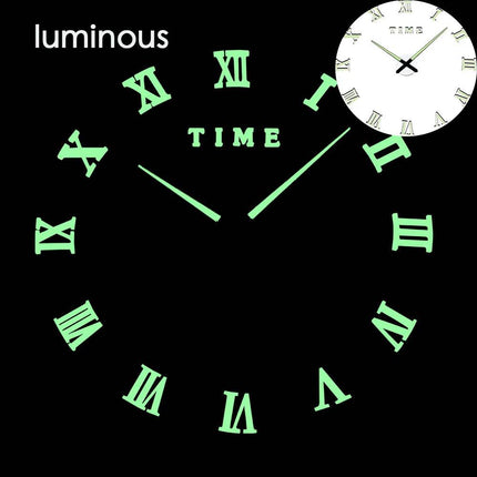 Luminous Modern Digital 3D - DIY Wall Clock - Wall Clock - LUMINOVA - Mad Fly Essentials