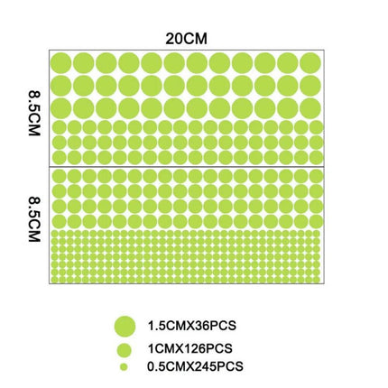 Luminous Polka Dot Star 3D Wall Sticker - 3D Wall Sticker - NICELET - Mad Fly Essentials