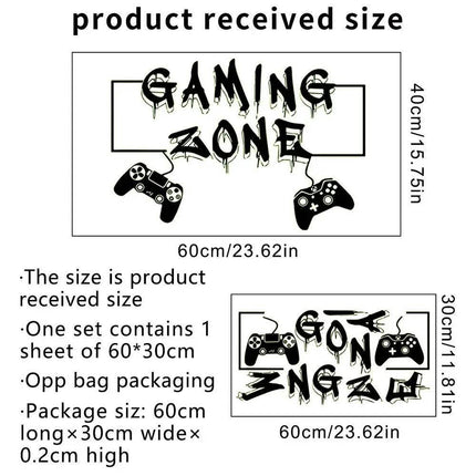 Luminous Starry Sky Gaming 3D Wall Sticker - 3D Wall Sticker - WALLMG - Mad Fly Essentials