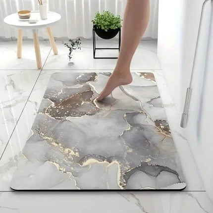 Marble Texture Kitchen 3D Entrance Doormat - Doormat - Billions Sellers - Mad Fly Essentials