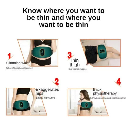 Massager Abdominal Fitness Belly Thin Waist Massager Device - Massager - LEIFU - Mad Fly Essentials