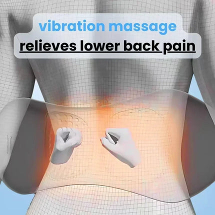 Massager Heat Vibration Back Pain Relief Support Pillow - Massager - EstherQueen - Mad Fly Essentials