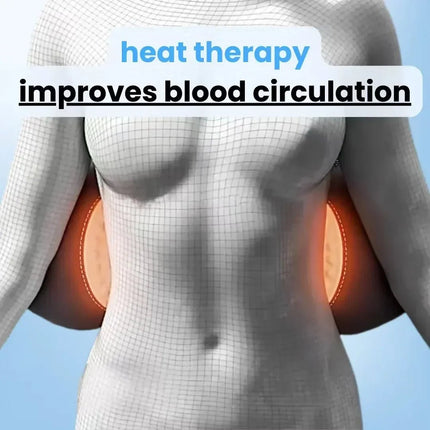 Massager Heat Vibration Back Pain Relief Support Pillow - Massager - EstherQueen - Mad Fly Essentials