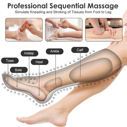 Massager Nekteck Foot Leg Air Compression Massager Device - Massager - EstherQueen - Mad Fly Essentials