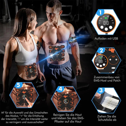 Massager Remote Muscle Smart Ab USB Stimulator - Massager - LEIFU - Mad Fly Essentials