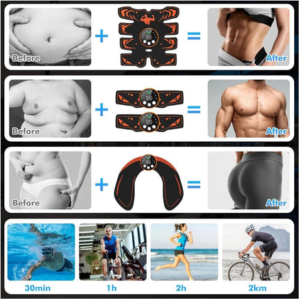 Massager Remote Muscle Smart Ab USB Stimulator - Massager - LEIFU - Mad Fly Essentials