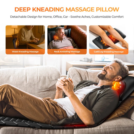 Massager Shiatsu Fully Body Massage Heat Pad - Massager - LEIFU - Mad Fly Essentials