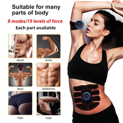 Massager USB Rechargeable EMS Muscle Device - Massager - LEIFU - Mad Fly Essentials