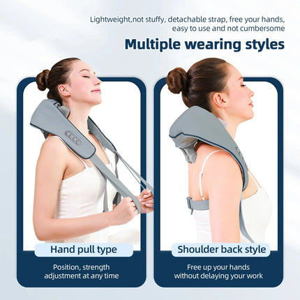 Massager Wireless Neck Back Shoulder Massager - Massager - LEIFU - Mad Fly Essentials