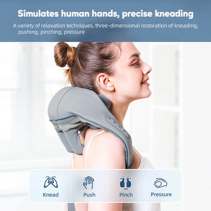 Massager Wireless Neck Back Shoulder Massager - Massager - LEIFU - Mad Fly Essentials