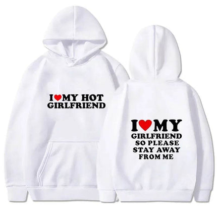Matching Couple Love Heart Girlfriend Hoodies - Hoodies - Family Matching - Mad Fly Essentials
