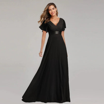Maxi Dress Women Elegant Green Tulle Evening Dress - Maxi Dress - Organza - Mad Fly Essentials