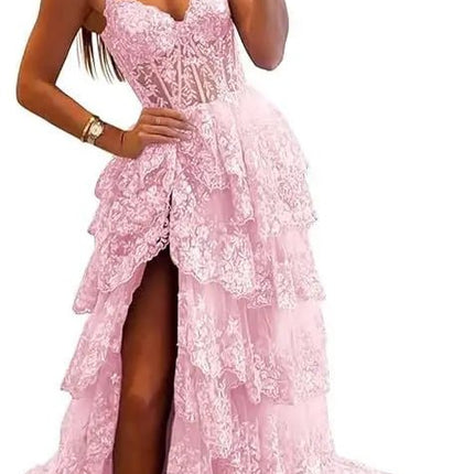 Maxi Dress Women Off Shoulder Blue Satin Prom Dress - Maxi Dress - PIERESA - Mad Fly Essentials