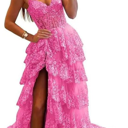 Maxi Dress Women Off Shoulder Blue Satin Prom Dress - Maxi Dress - PIERESA - Mad Fly Essentials