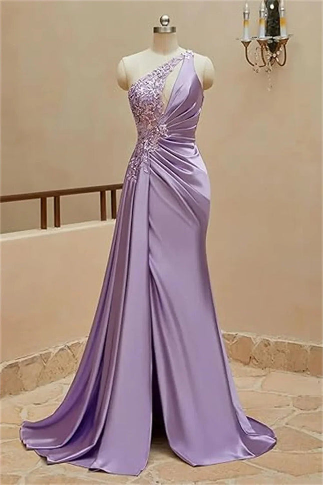 Maxi Dress Women Satin Prom Evening Dress - Maxi Dress - Eightree - Mad Fly Essentials
