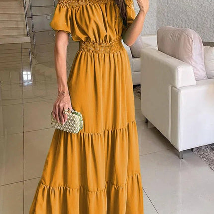Maxi Dress Women Summer Fashion Blue Boho Dress - Maxi Dress - Unizera - Mad Fly Essentials