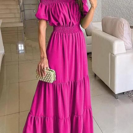 Maxi Dress Women Summer Fashion Blue Boho Dress - Maxi Dress - Unizera - Mad Fly Essentials