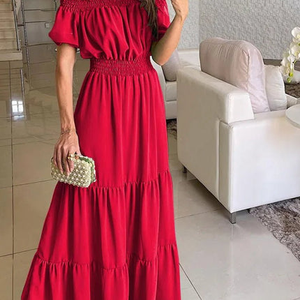 Maxi Dress Women Summer Fashion Blue Boho Dress - Maxi Dress - Unizera - Mad Fly Essentials