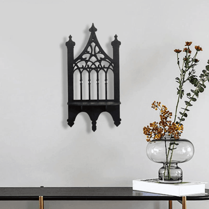 Medieval Black Vintage Gothic Candle Holder Home Decor - Home Decor - Medieval Decor - Mad Fly Essentials