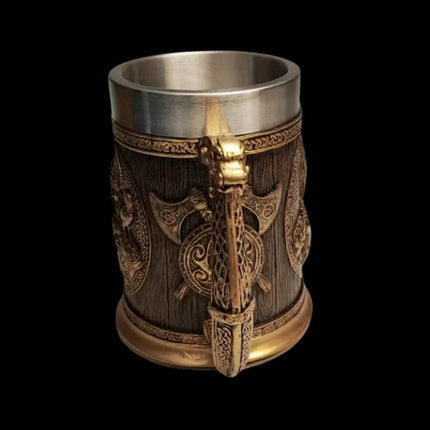 Medieval Norse Mythology Viking Beer Mug - Beer Mug - Hokerbat - Mad Fly Essentials