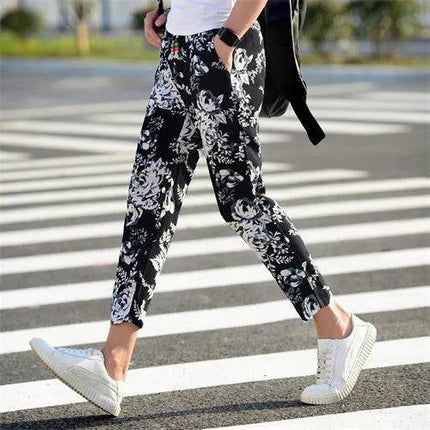 Men 3D Activewear Paisley S - 6XL Linen Pants - Pants - SeaBreeze - Mad Fly Essentials