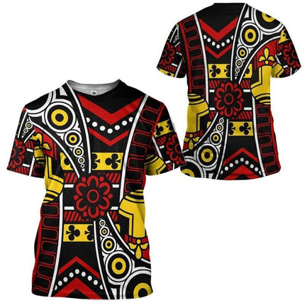 Men 3D Funny Poker King Playing Cards Medieval Shirt - Shirt - Nifineo - Mad Fly Essentials