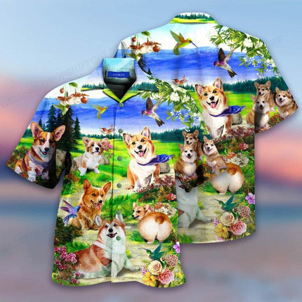 Men 3D Happiness Darts Throwing Hawaiian Beach Shirt - Shirt - oufisun - Mad Fly Essentials