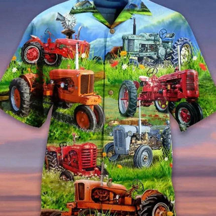 Men 3D Hawaiian American Animal Party Shirt - Shirt - TrendSetter - Mad Fly Essentials